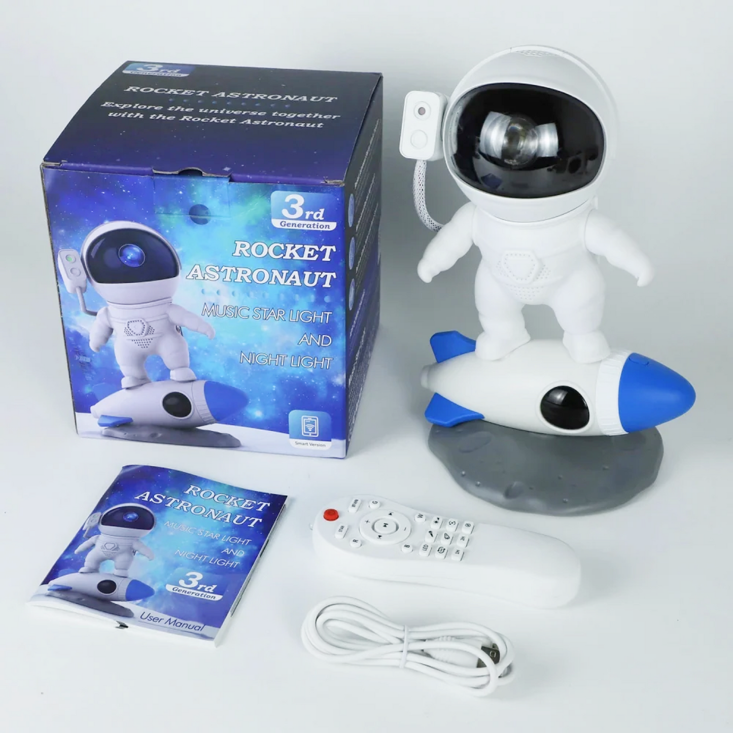 🚀Rocket Astronaut Galaxy Projector Lamp (🔥LIMITED FREE SHIPPING🔥)