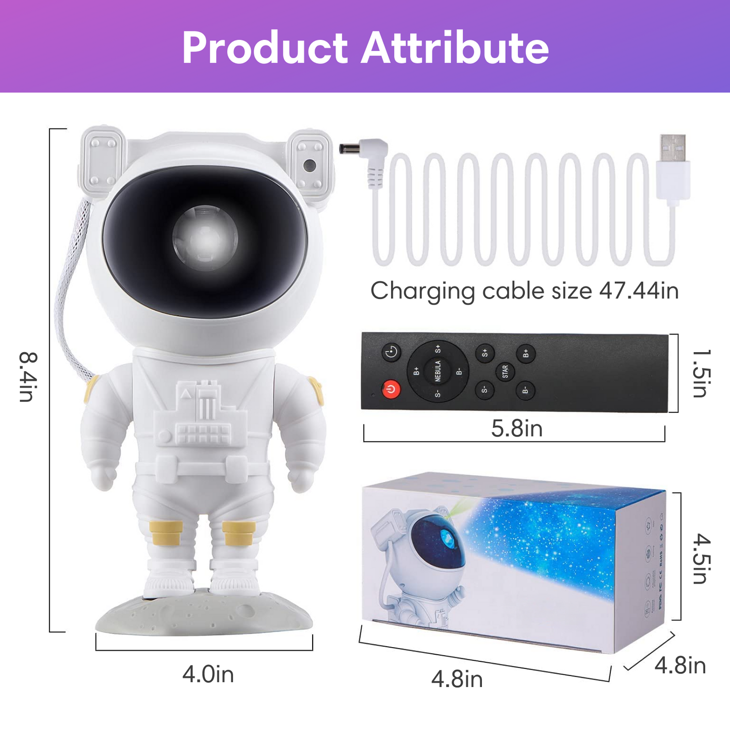 🌌 Astronaut Galaxy LED Light  Projector  (🔥LIMITED FREE SHIPPING🔥)